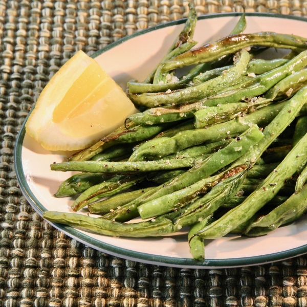 Anne's Amazing Roasted Green Beans