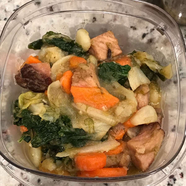 Hearty Harvest and Ham Stew
