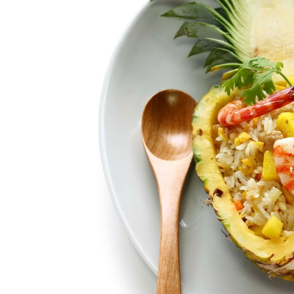 Pineapple-Shrimp Fried Rice