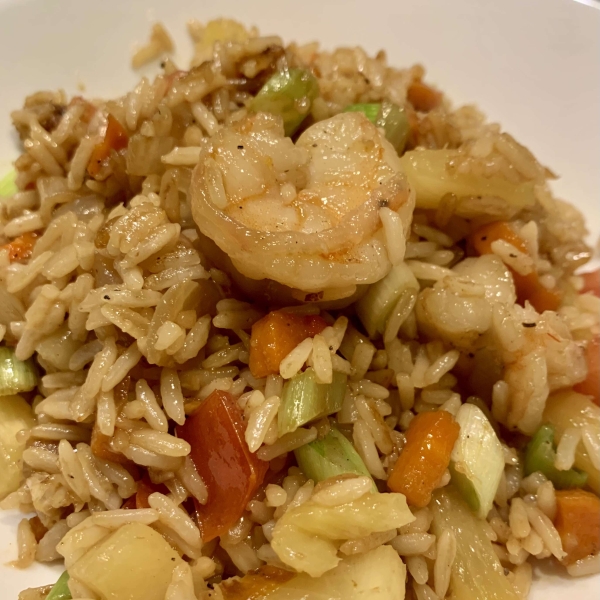 Pineapple-Shrimp Fried Rice