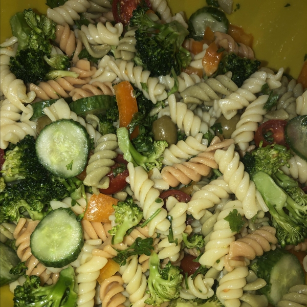 Rainbow Rotini Salad