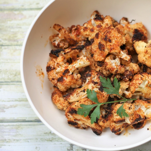 Seasoned Roasted Cauliflower