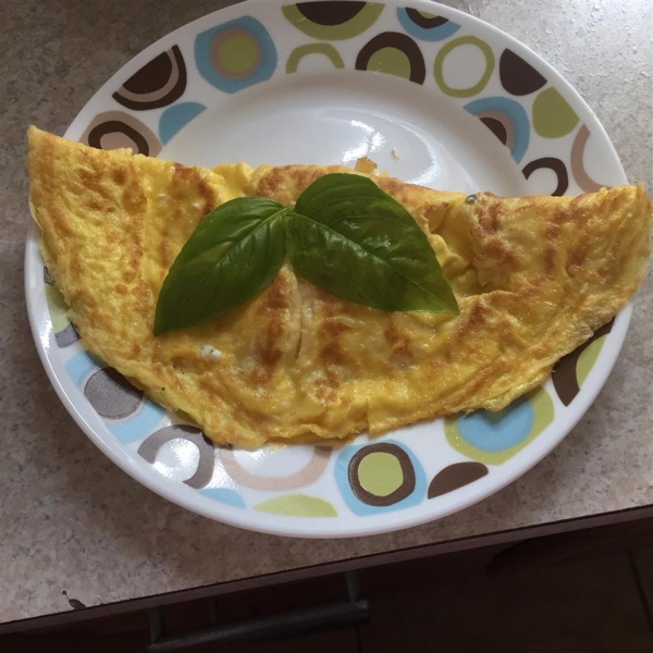 Herbed Cream Cheese Omelet