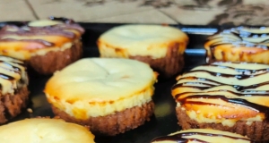 Mini Chocolate Hazelnut Cheesecakes