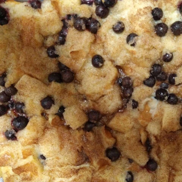 Beth's Blueberry Bread Pudding