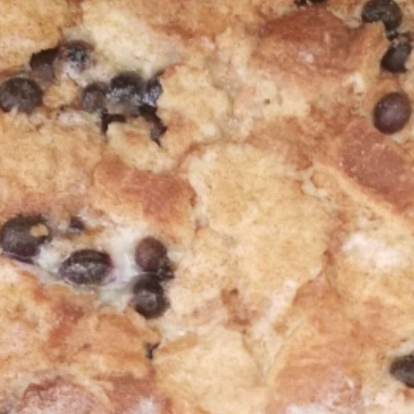 Beth's Blueberry Bread Pudding