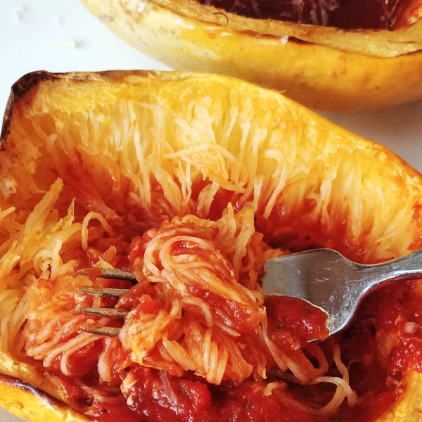 No-Fuss Baked Spaghetti Squash