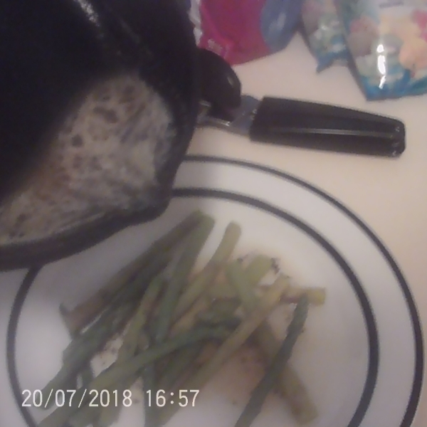 Lemon-Sesame Asparagus