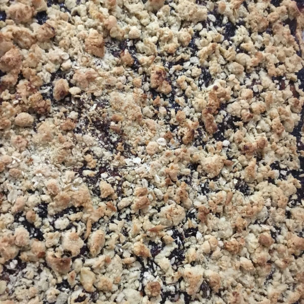 Raspberry Oat Bars