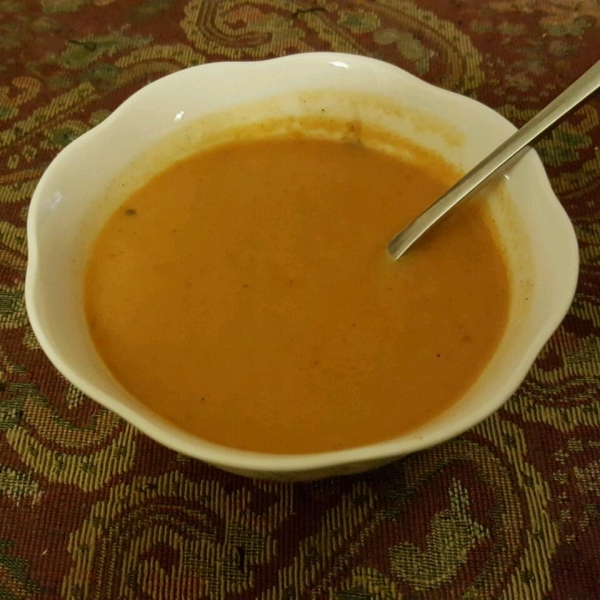 Creamy Carrot With Curry Soup