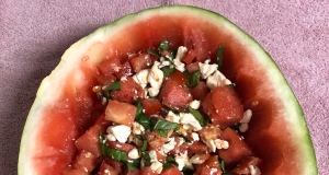 Watermelon and Tomato Salad