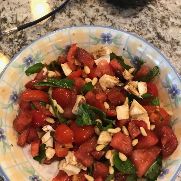 Watermelon and Tomato Salad