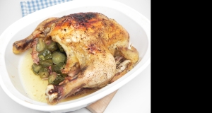 Dill Pickle Slow Cooker Whole Chicken