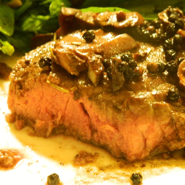 Merlot-Peppercorn Steak Sauce