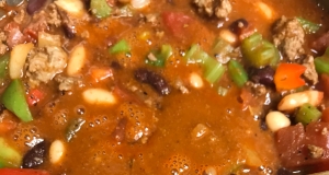 Healthier Boilermaker Tailgate Chili