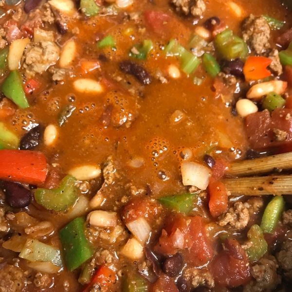 Healthier Boilermaker Tailgate Chili