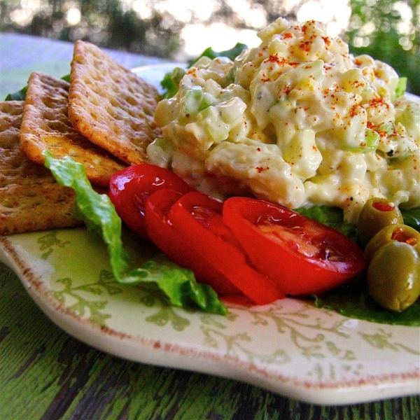 Creamy Cauliflower Egg Salad