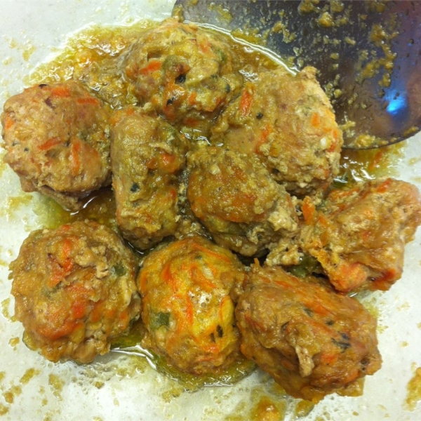 Pork Apple Meatballs
