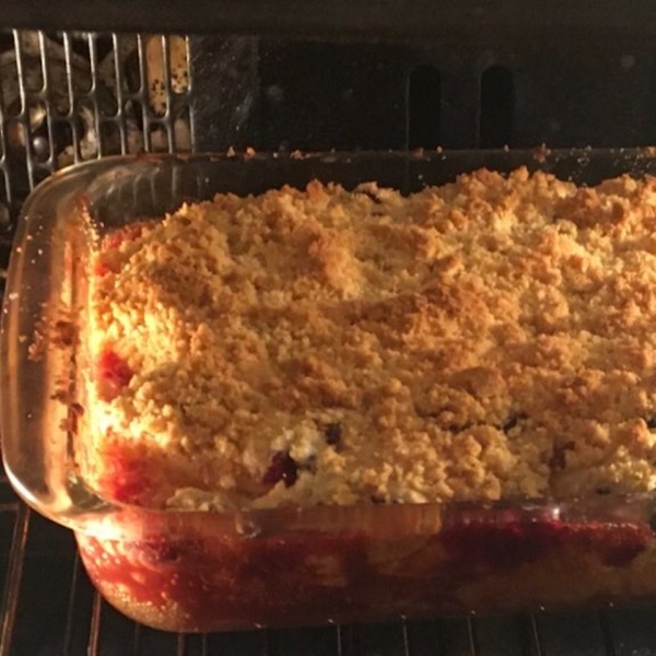 Apple-Blueberry Buckle