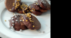 Chocolate Dipped Mocha Rounds