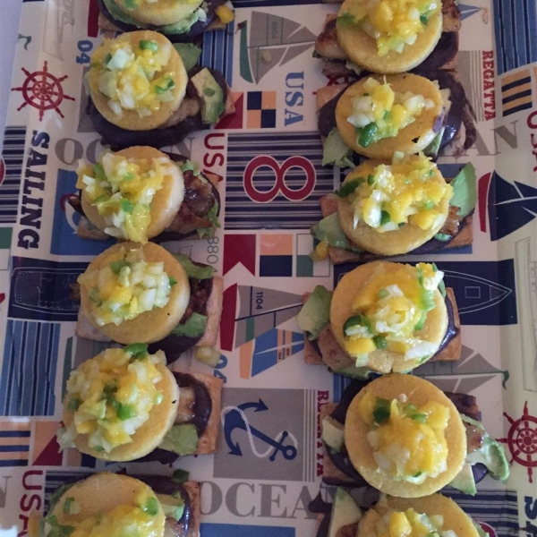 Vegan Arepas Made with Polenta