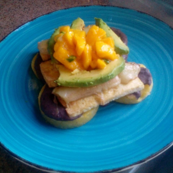 Vegan Arepas Made with Polenta