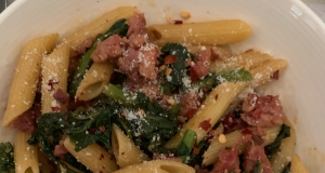 Penne with Sausage and Broccoli Rabe