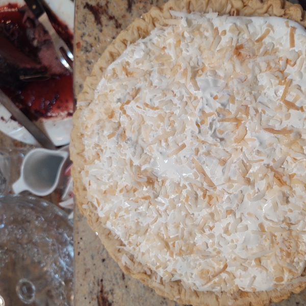 Old Fashioned Coconut Cream Pie