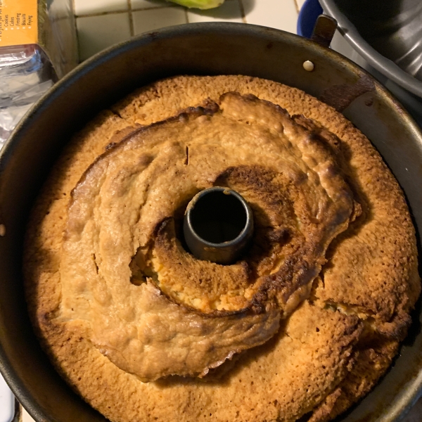 Pound Cake with Rum Topping