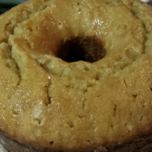 Pound Cake with Rum Topping