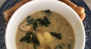 Restaurant-Style Chicken and Gnocchi Soup