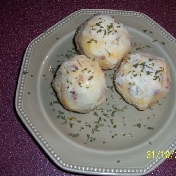 Cheese and Bacon Potato Balls