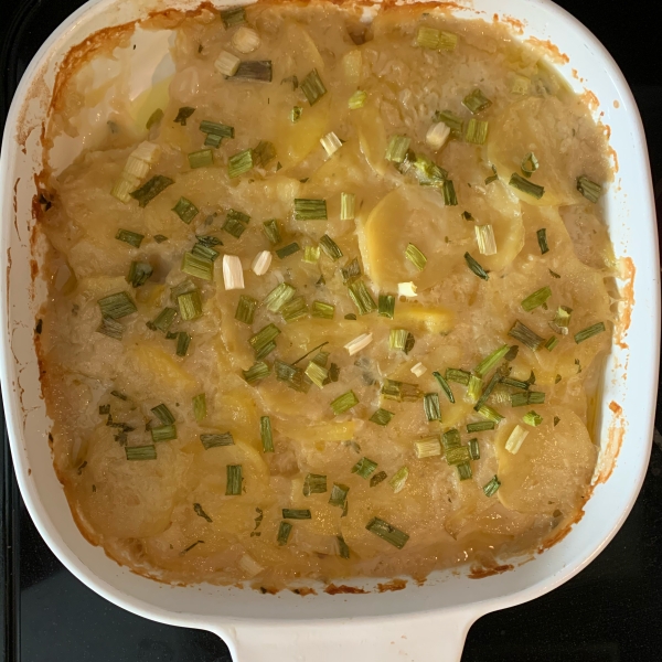 Herbed Scalloped Potatoes and Onions