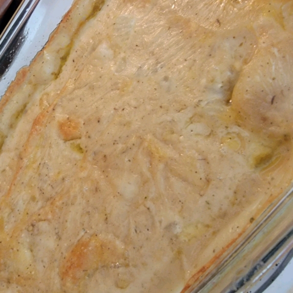 Herbed Scalloped Potatoes and Onions