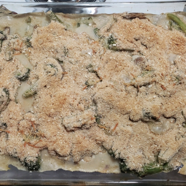 Healthy Broccoli Cheese Bake