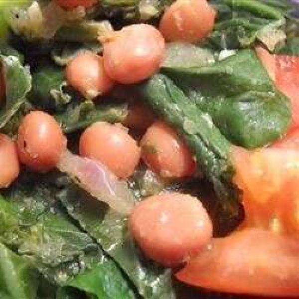 Mustard Greens 'n Beans