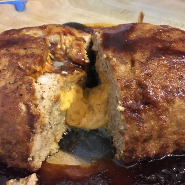 Incredibly Cheesy Turkey Meatloaf