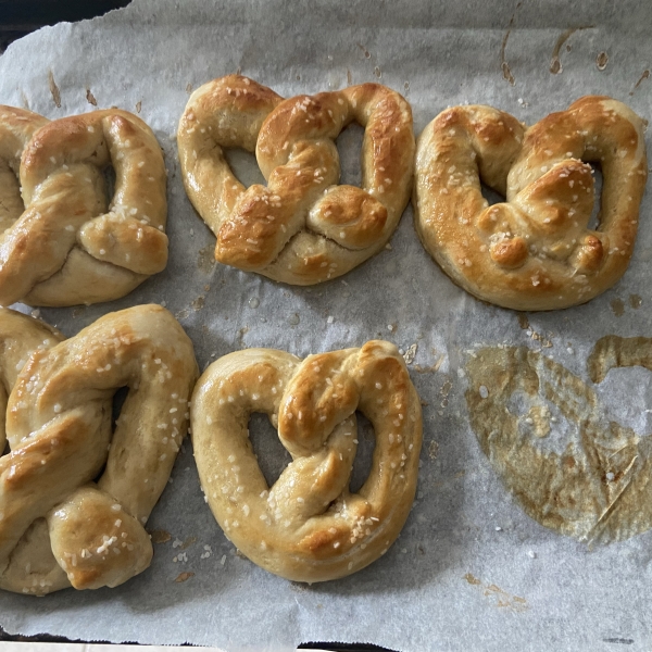 Buttery Soft Pretzels