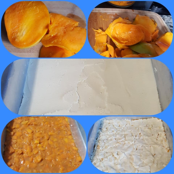 Mango Shortbread Bars