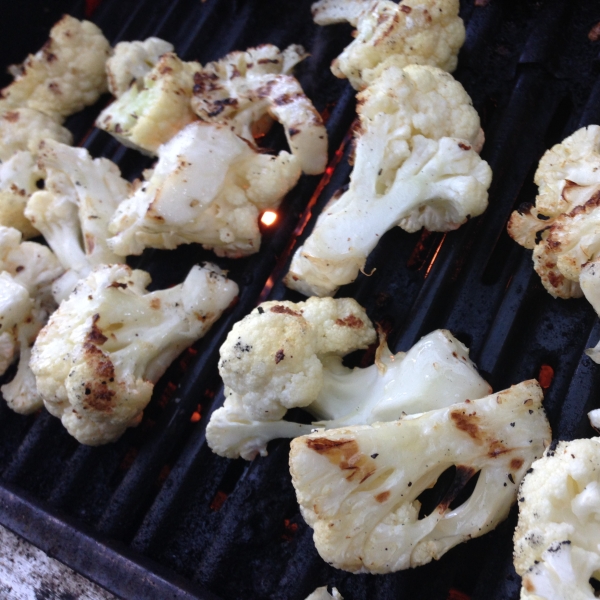 Simple Grilled Cauliflower