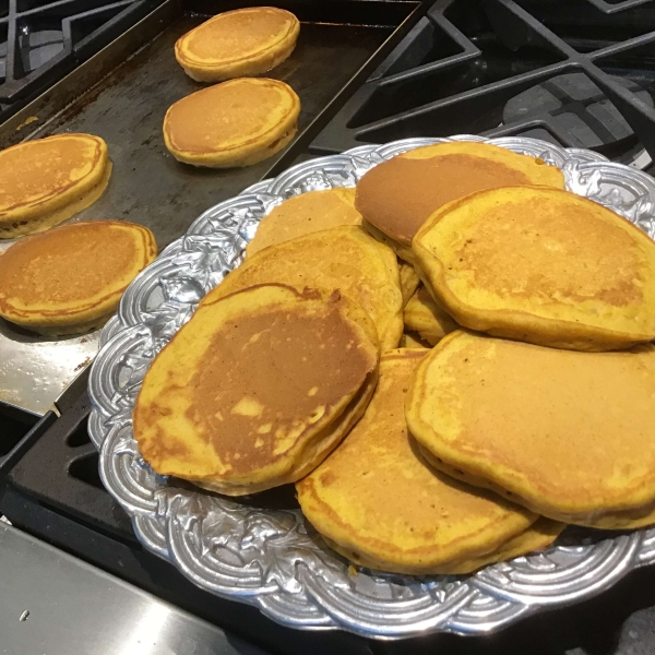 Simply Pumpkin Pancakes