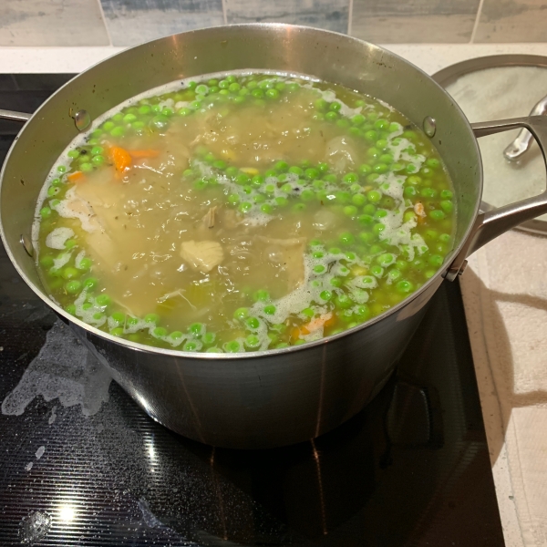 Turkey Frame Vegetable Soup