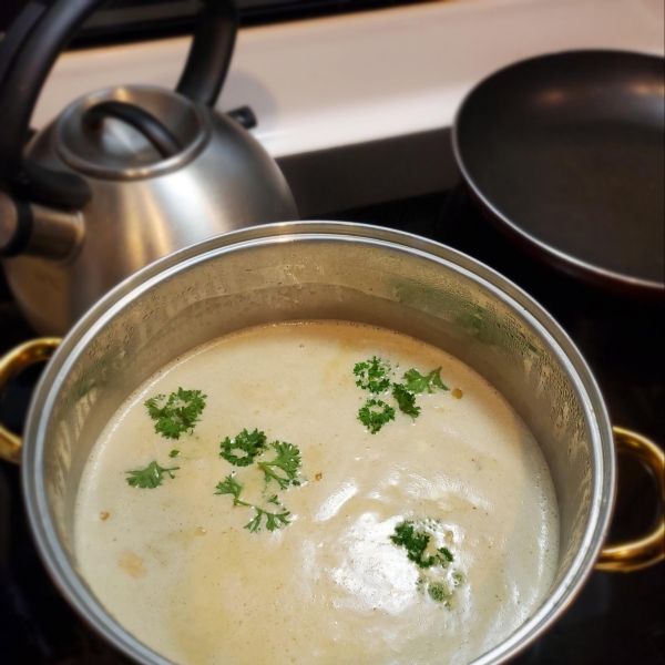 Butternut and Acorn Squash Soup