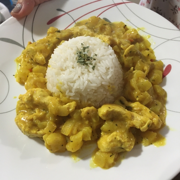 West Indian Curried Chicken