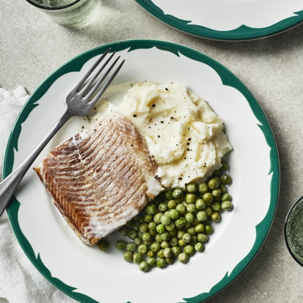 Simple, Baked Finnan Haddie
