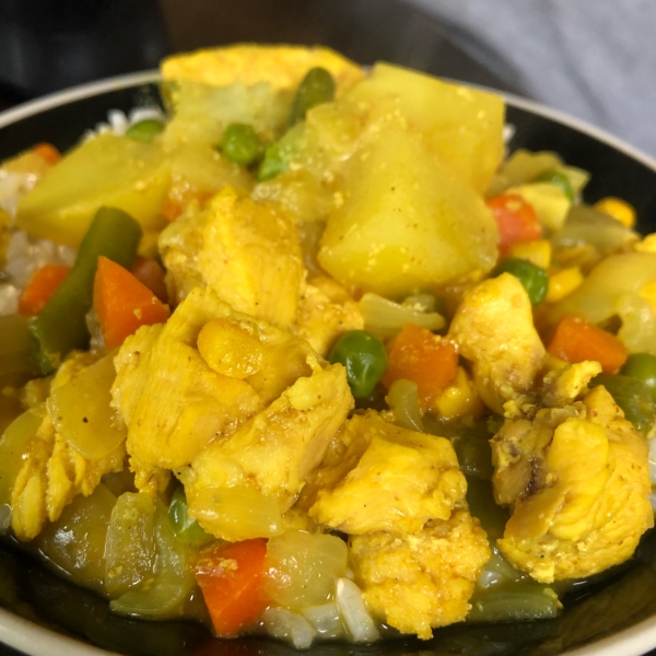 Chicken Curry and Potatoes