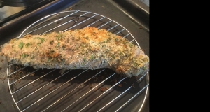 Parsley and Parmesan Crusted Pork Tenderloin