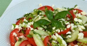 Herb 'n Honey Cucumber Tomato Salad