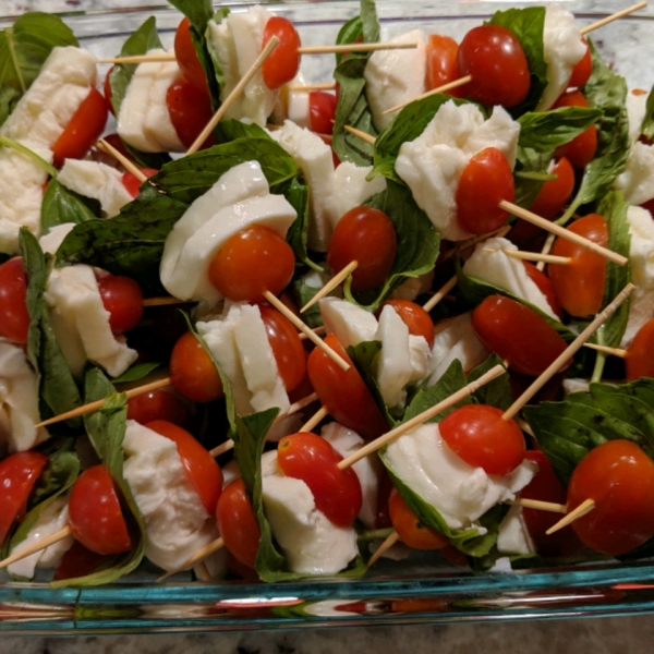 Tomato and Mozzarella Bites