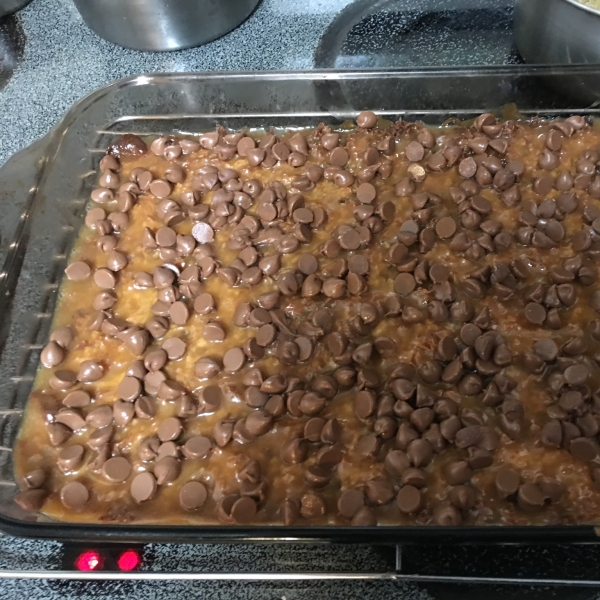 Sweet Chocolate Caramel Squares